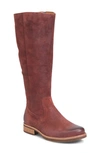 Kork-ease Sydney Boot In Dark Red Distressed