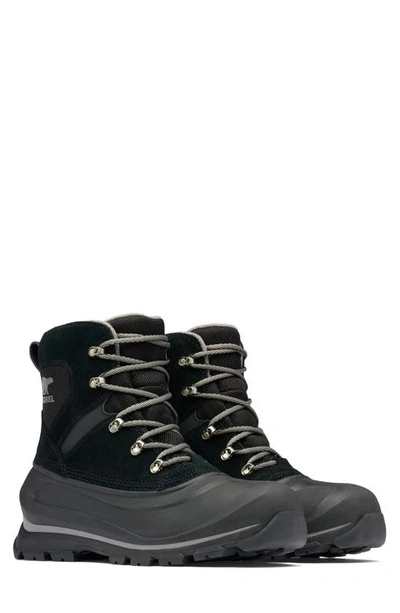 Sorel Buxton Waterproof Snow Boot In Black