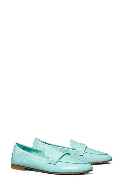 Tory Burch Ballet Loafer In Misty Aqua Spongy