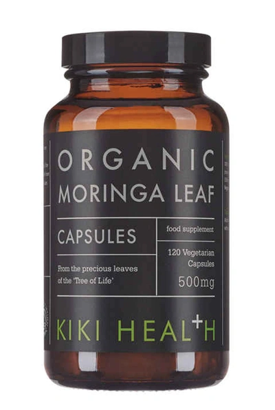 Kiki Health Moringa Leaf, Organic – 120 Vegicaps