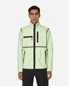 The North Face Chest Logo-print Zipped Jacket In Green