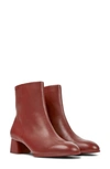 Camper Katie Ankle Boot In Burgundy