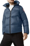 Canada Goose Crofton Water Resistant Packable Quilted 750 Fill Power Down Jacket In Ozone Blue