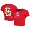New Era Red St. Louis Cardinals Historic Champs T-shirt In Red