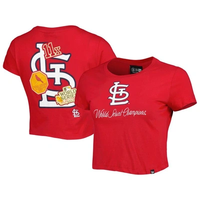 New Era Red St. Louis Cardinals Historic Champs T-shirt