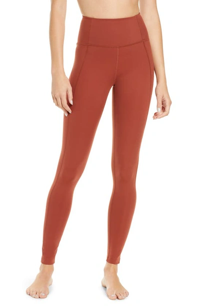 Girlfriend Collective High Waist Full Length Leggings In Sedona