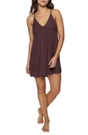 O'neill Saltwater Cover-up Dress In Chocolate