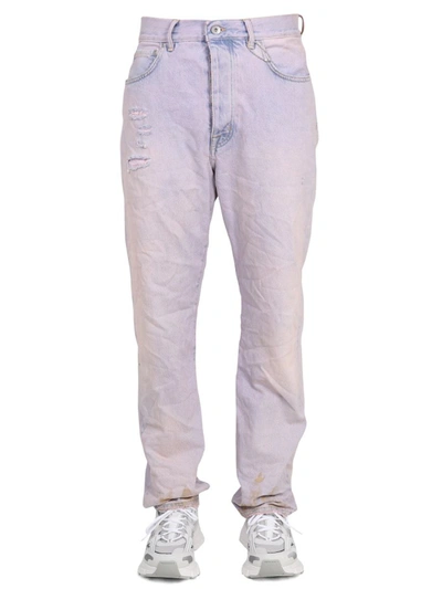 Purple Brand Emporio Armani Jeans In Denim In Gray