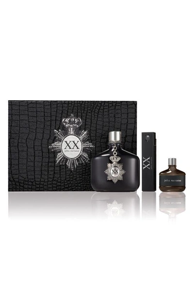 John Varvatos Xx Eau De Toilette Set Usd $139 Value