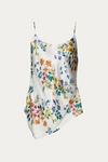 ALLEN SCHWARTZ Evie Scoopneck Cami in Vanilla Floral