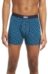 Saxx Ultra Super Soft 2-pack Relaxed Fit Boxer Briefs In Amaze-ing/ Navy