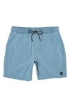 Rvca Pigment Swim Trunks In Aged Indigo