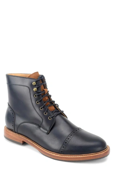 Warfield & Grand Woodlands Brogue Boot In Black