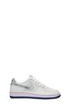 Nike Kids' Air Force 1 Sneaker In Pure Platinum/ Metallic Silver