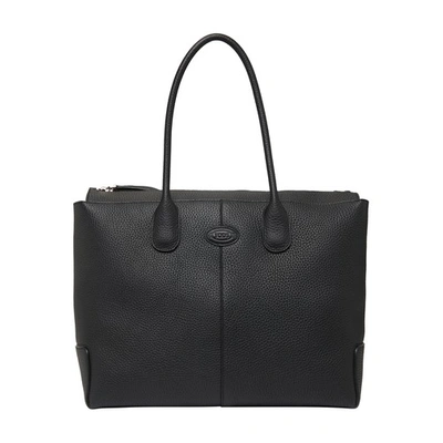 Tod's Shopping Bag Medium Size In Black