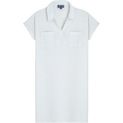Vilebrequin Terry Cloth Coverup Dress In White