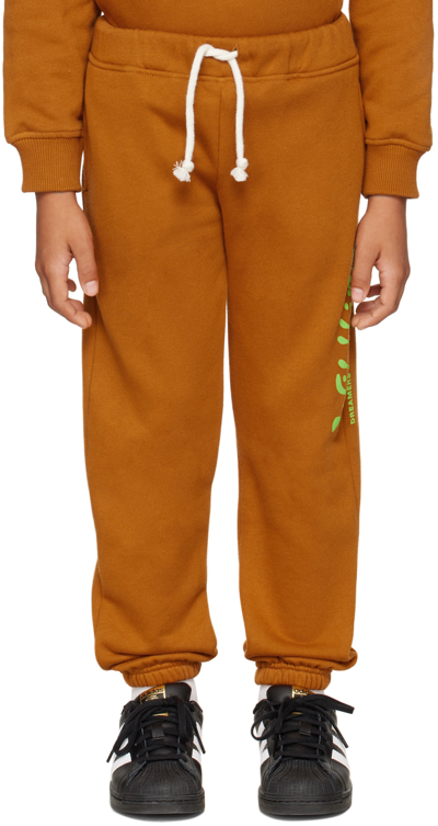 Wildkind Kids Brown Geoff Lounge Pants