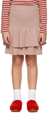 MISHA AND PUFF KIDS PINK BLOCK PARTY SKIRT