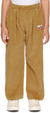 THE CAMPAMENTO KIDS TAN MOUNTAINS TROUSERS