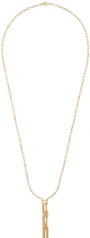 Apc Gold A.p.c. Necklace In Raa Gold