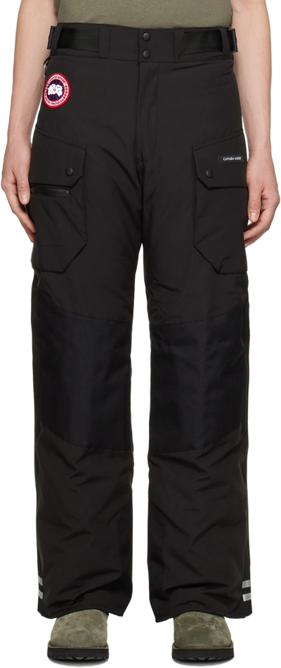 Canada Goose Black Tundra Down Cargo Pants