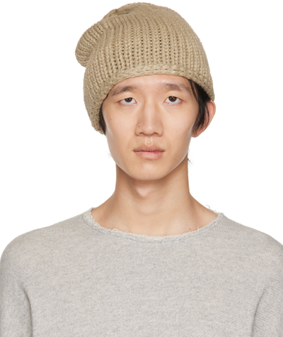 Greg Lauren Tan Walnut Beanie