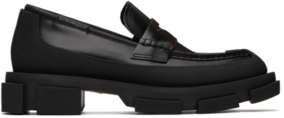 Both Black Gao Loafers In 90 Black