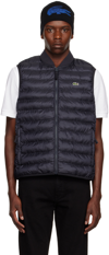 LACOSTE NAVY QUILTED VEST