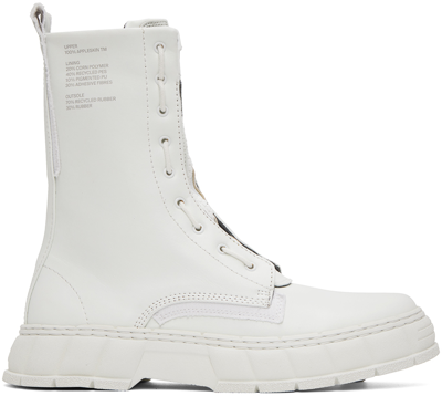 Viron White 1992z Boots In 100 White