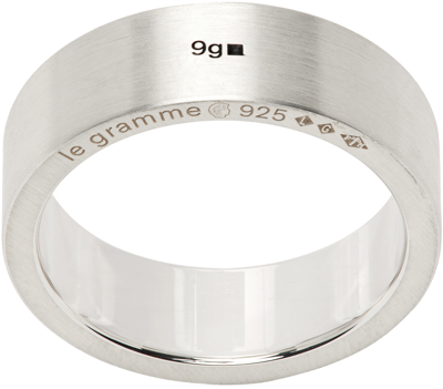 Le Gramme Silver 'la 9 Grammes' Ribbon Ring