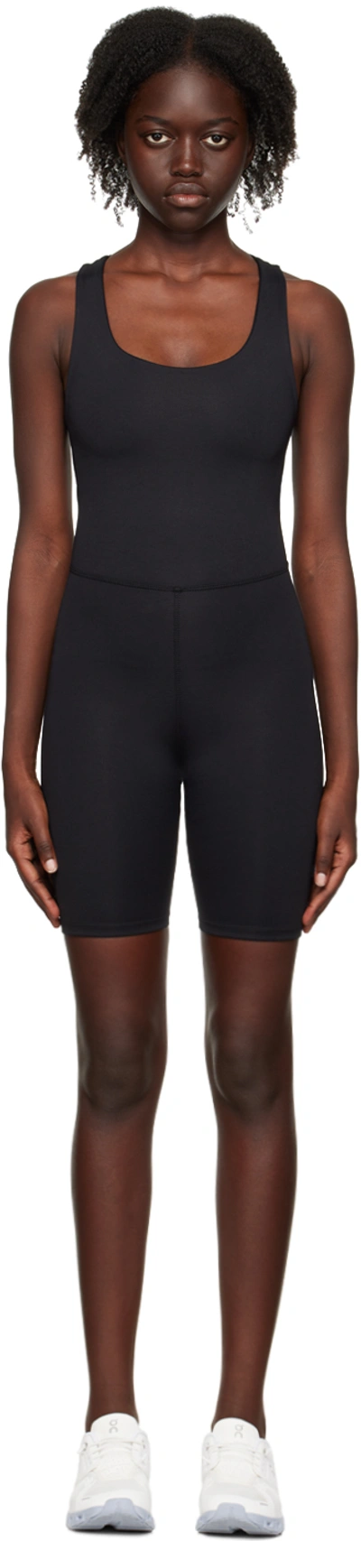 Héros Black 'the Short Unitard' Unitard