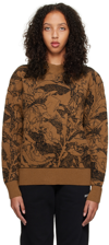 Shop Zegna Brown & Black Oasi Sweater In 100 Blk Fan