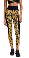 Versace Barocco Print High-waisted Leggings