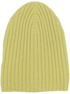 BARRIE RIBBED CASHMERE BEANIE