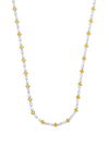 HATTON LABS CRYSTAL-EMBELLISHED TENNIS NECKLACE