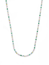 HATTON LABS CRYSTAL-EMBELLISHED TENNIS NECKLACE