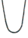 Hatton Labs Sterling Silver Pearl Necklace In Silver