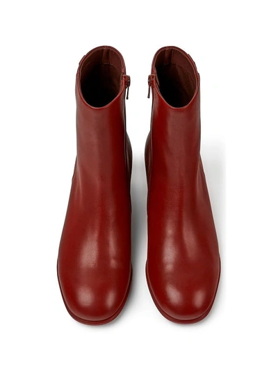 Camper Women Katie Ankle Boots In Red