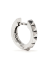 EMANUELE BICOCCHI PYRAMID STUD HUGGIE HOOP EARRING