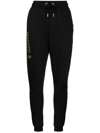 Alpha Industries Logo-print Drawstring Track Pants In Black