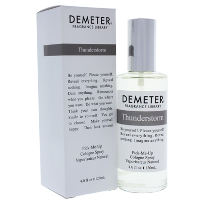 Demeter Thunderstorm By  For Women - 4 oz Cologne Spray In White