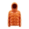 Moncler Maya 70 Down Jacket In Orange