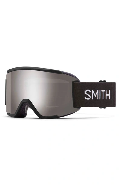 Smith Squad 180mm Chromapop™ Snow Goggles In Black / Platinum Mirror