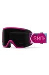 Smith Squad 180mm Chromapop™ Snow Goggles In Fuchsia Shapes / Black