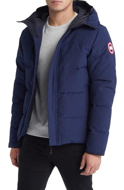 Canada Goose Macmillan Water Repellent 625 Fill Power Down Parka In Atlantic Navy