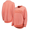 PRESSBOX PRESSBOX ORANGE SYRACUSE ORANGE PONCHOVILLE PULLOVER SWEATSHIRT