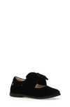 Naturino Kids' Kelie Mary Jane Flat In Black Velvet