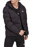 Adidas Originals Black Helionic Down Jacket In Black