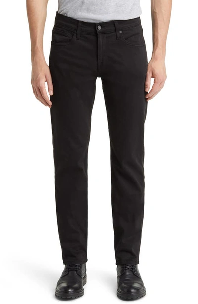 7 For All Mankind Slimmy Slim Fit Clean Pocket Performance Jeans In Black