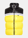Palm Angels Vest In A Yellow And Black Tech Fabric